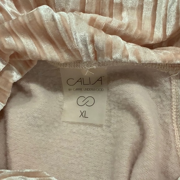 CALIA by Carrie Underwood Pink Hoodie with Velvety Sleeves and Hood D1 - Picture 12 of 13